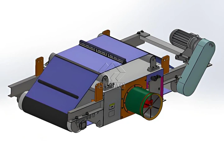 cross belt magnetic separator cross belt magnetic separator