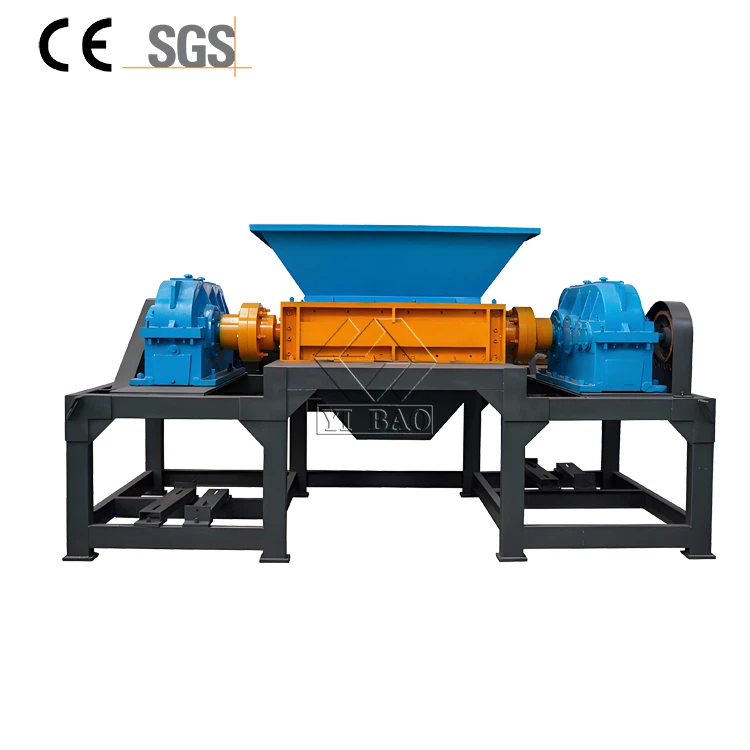 shaft tire crusher waste rubber shaft tire crusher waste rubber